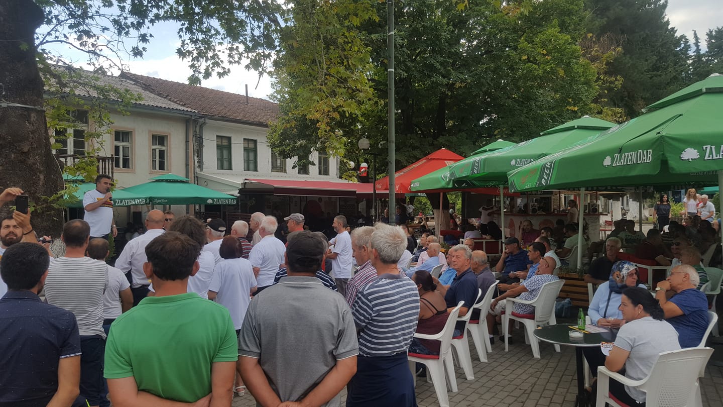 Бачев во Валандово, Дојран, Богданци и Гевгелија: На 30 септември, сите заедно, старо и младо, машко и женско да бојкотираме