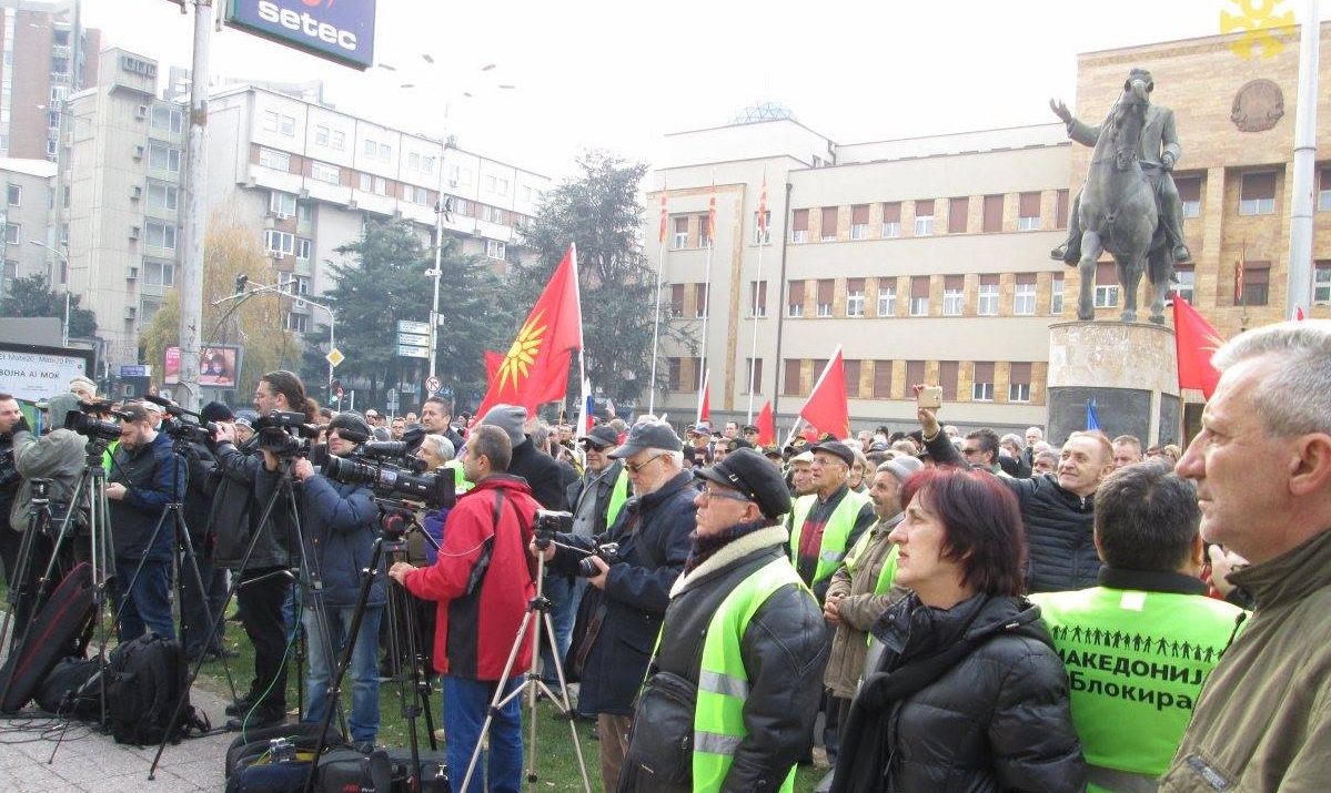 “Македонија-Блокира„ во недела ќе го блокира патот Кичево - Охрид кај село Другово