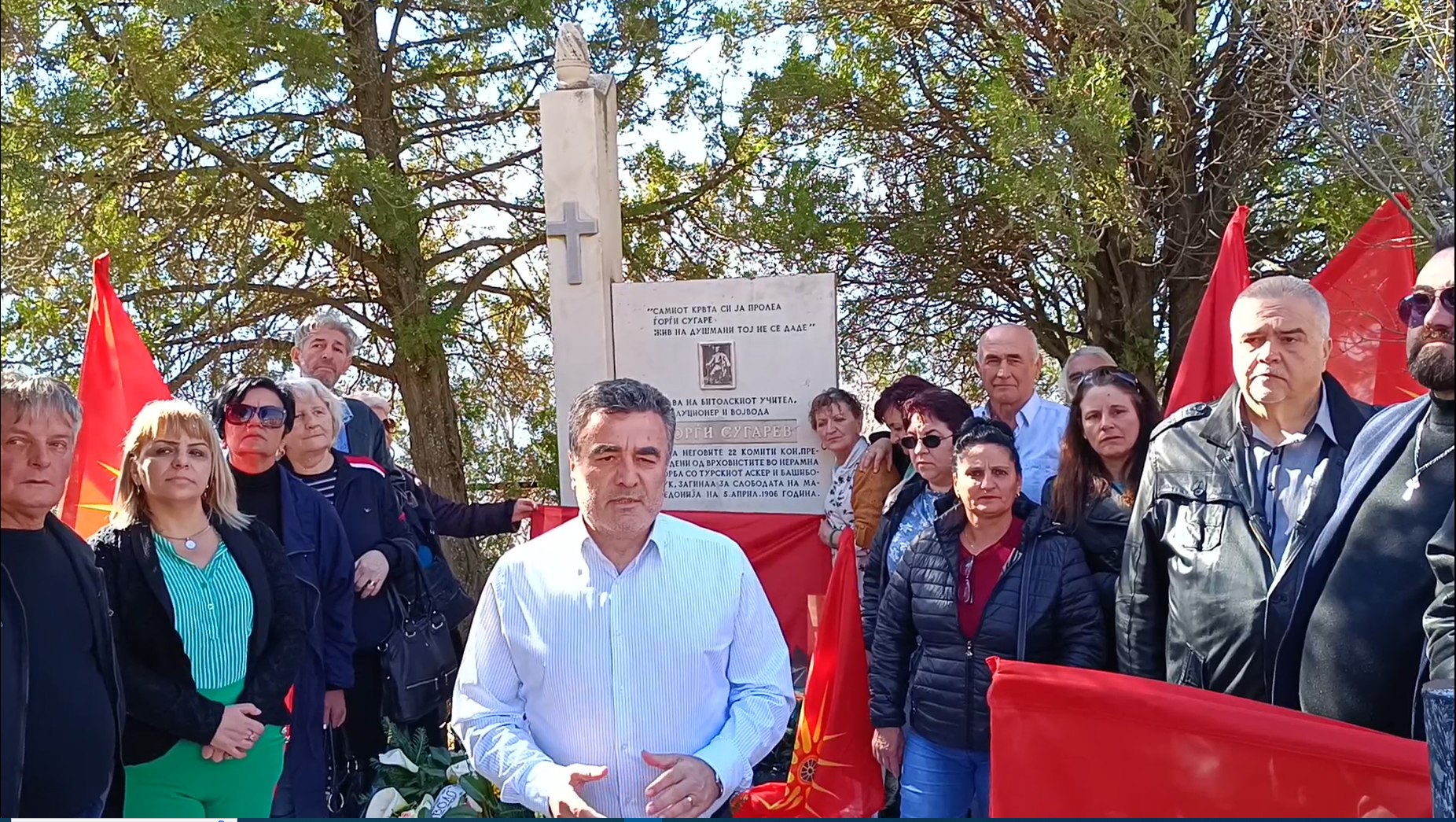 Бачев со завет на гробот на Ѓорѓи Сугарев: Наша обврска е да го продолжиме идеалот на славните македонски револуционери 